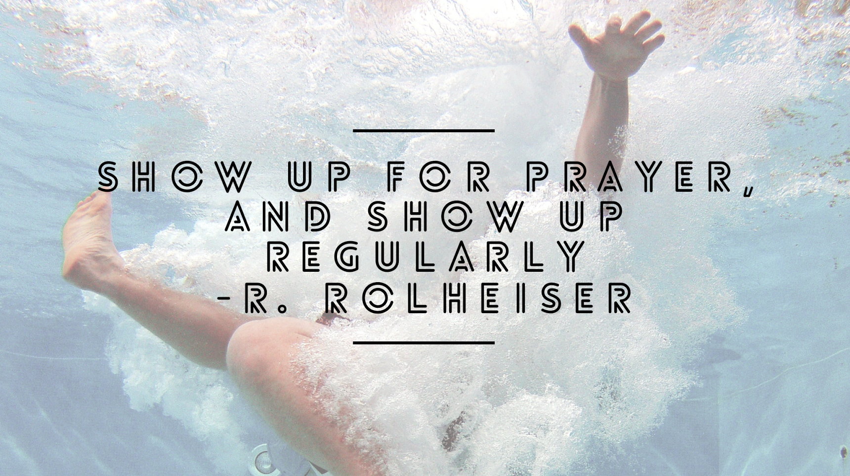 Show Up For Prayer